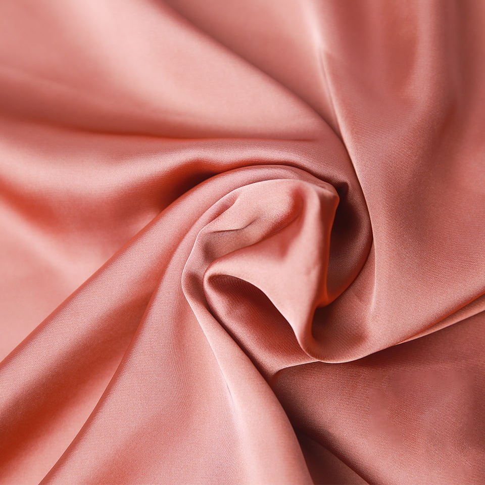 90% polyester 10% Spandex Silky Satin Fabric for Dress Shirt