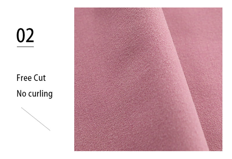 Double Faced Interlock Free Cutting Fabric Brushed Fabric 02