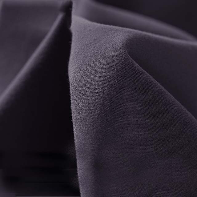 black brushed fabric