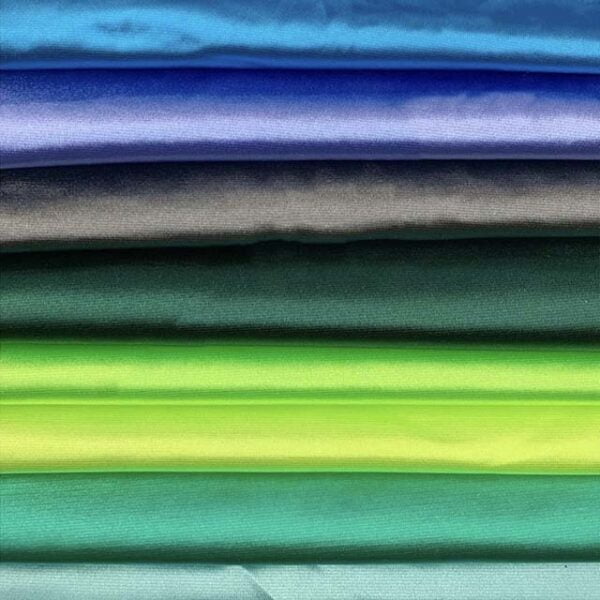 colorful satin fabric