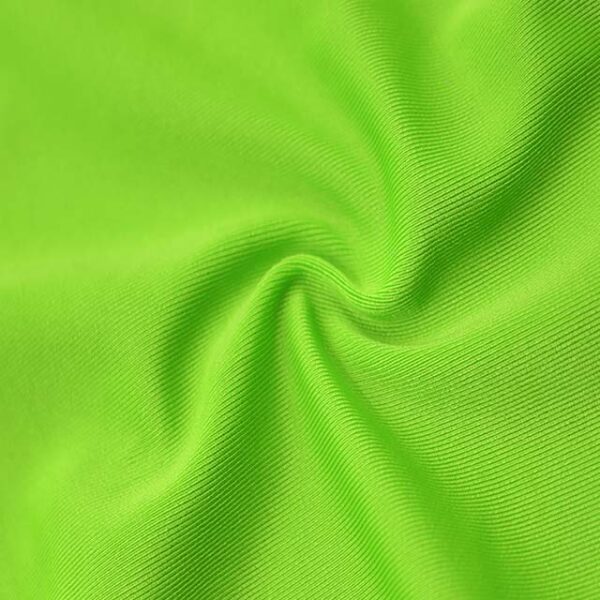 green poly elastane swimsuit fabric