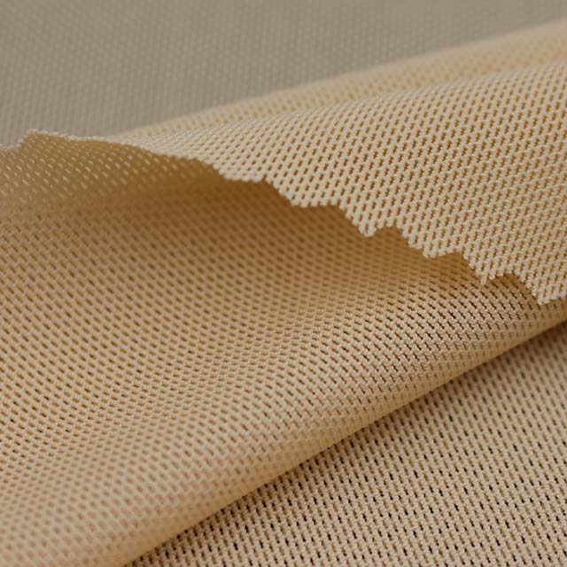 khaki brick mesh fabric for sportswear