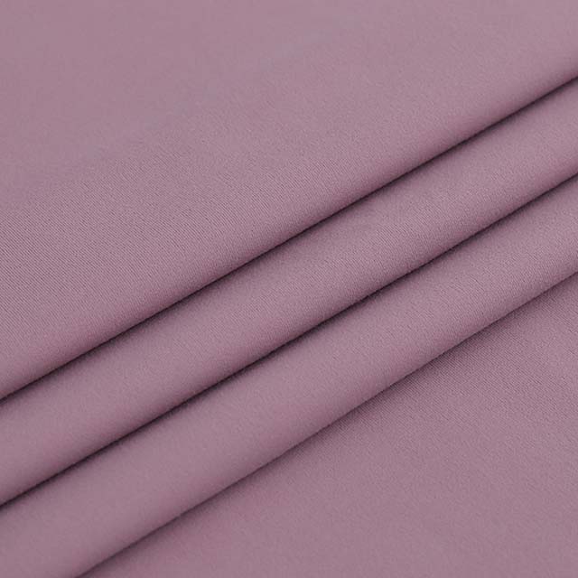 smoky pink brushed fabric for yoga wear