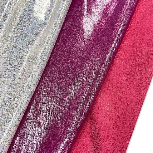 white purple and red shiny fabric