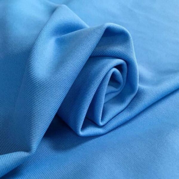 blue nylon spandex swimwear fabric