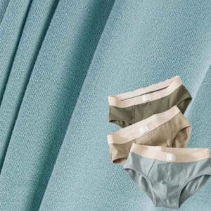 sustainable polyester fabric for men underwear