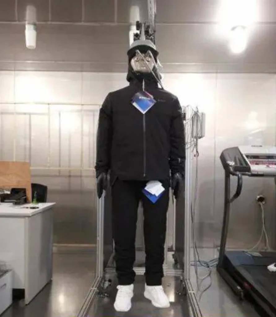 Warm body Dummy for Fabric Testing