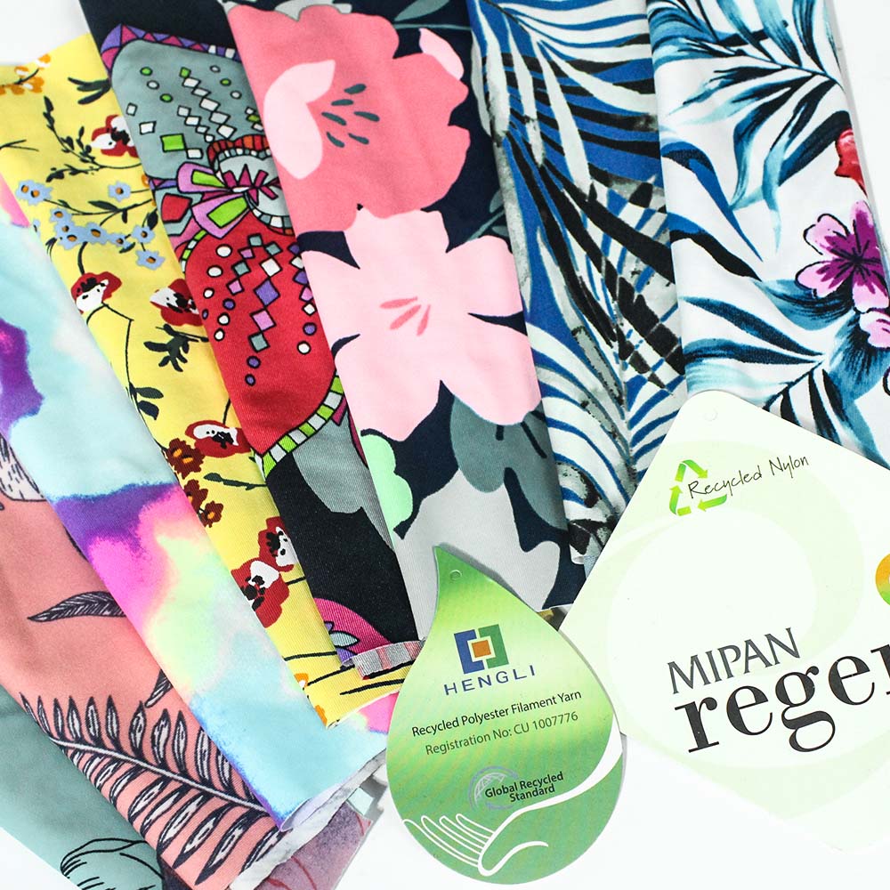 recycled nylon spandex fabric