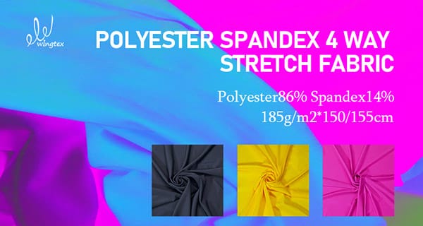 86 polyester 14 spandex fabric