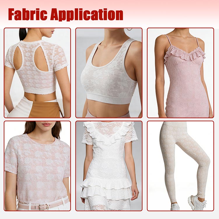 polyester jacquard fabric application