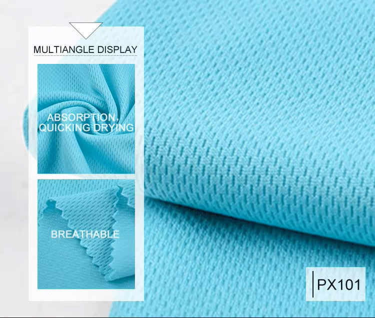 polyester jacquard quick dry for sportswear