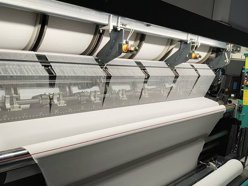 our factory for warp knitting fabric